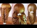 Beautiful Simple Hairstyles For Wedding On Gown 🔹 Bridal Hairstyles Step By Step 🔹 Hair Tutorial