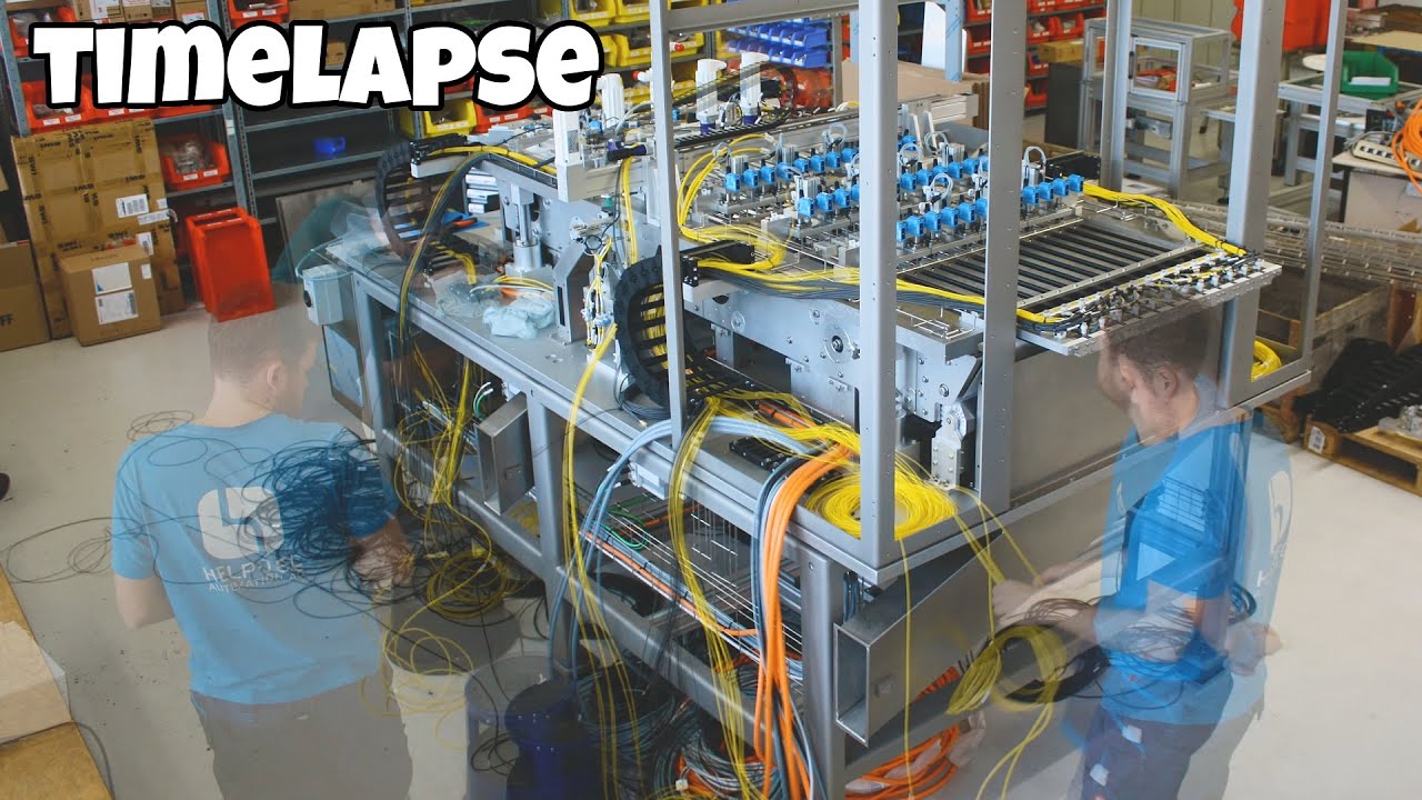 Building Excellence: Epic Timelapse of Machine Assembly 🛠️🎵 - YouTube