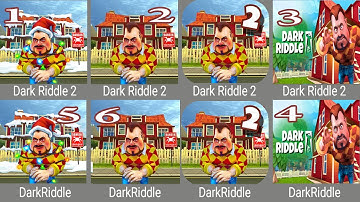 Dark Riddle Mod vs Dark Riddle 2 Full Chapter 4 Gameplay Walkthrough | Part 23 #darkriddle