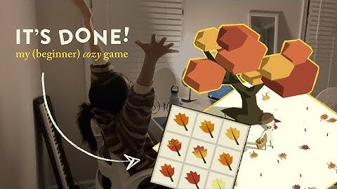 Doing it imperfectly beats not doing it at all ⟢ Finishing my tiny game! | Chatty design + dev vlog