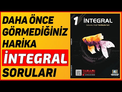 Daha Önce Görmediğiniz İntegral Soruları -1 | Matematik Vadisi