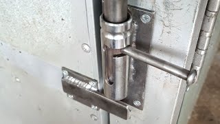 How to make a beautiful automatic door latch.