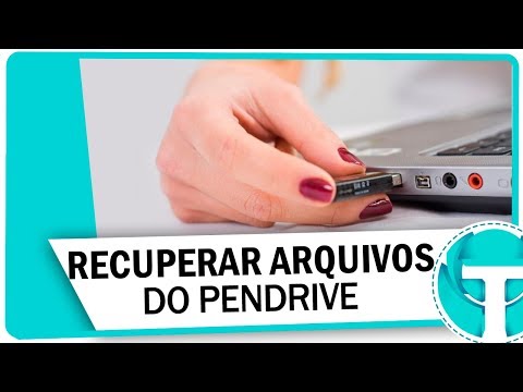 Como recuperar arquivos apagados do Pendrive