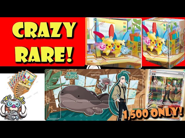 Crazy Rare Pokémon TCG Products Revealed! Exclusive Stuff You Need