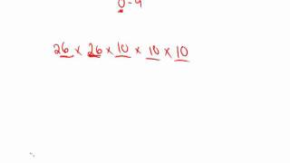 Revised GRE Practice Test 1st Edition: Section 6 - Question 13 (Counting Methods)