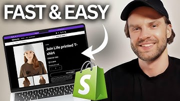 How To Design One Product Stores On Shopify Using AI For Beginners Full Tutorial