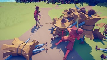 TABS | Master Trio! Stick Master + Archer Master + Samurai Master VS Every Unit + Mod Units! 1/2