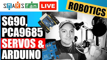 SMARS SG90 Servos, PCA9685 & Arduino - Programming Robots