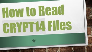 How to Read CRYPT14 Files
