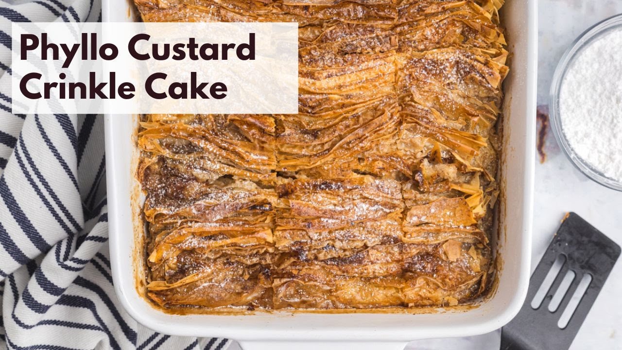 Golden Crinkle Cake – Easy & Impressive!