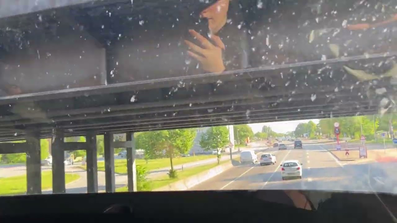 Mitfahrt im FlixBus N17 von Hamburg Hbf bis Hannover Hbf Teil 1, 14.05.2024