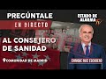 PREGÚNTALE EN DIRECTO al CONSEJERO de SANIDAD de la COMUNIDAD de MADRID, Enrique Ruiz Escudero