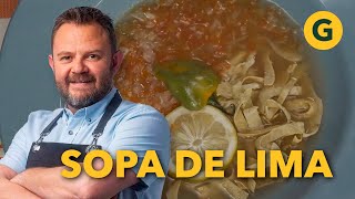 SOPA de LIMA AUTÉNTICA MEXICANA 🥘 por Eduardo Osuna | El Gourmet