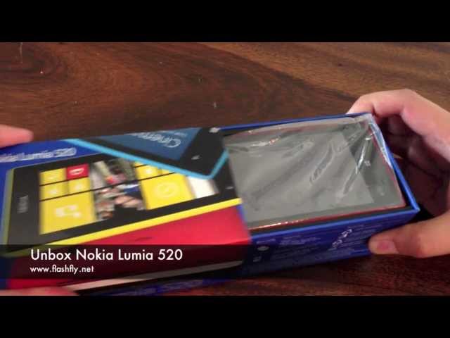 Nokia Lumia 520 : Unbox (Thailand)
