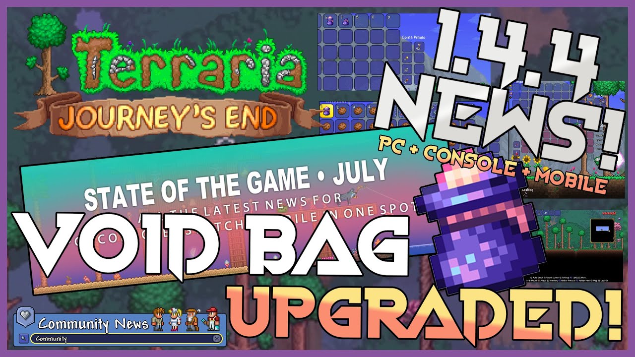 Terraria 1.4.4 NEW Spoilers! (PC, Console, Mobile News)