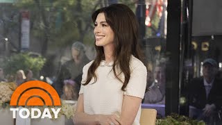 Anne Hathaway Talks New Texting Relationship With Anthony Hopkins