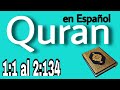 Corán en español Surah 1 Fatiha - la apertura