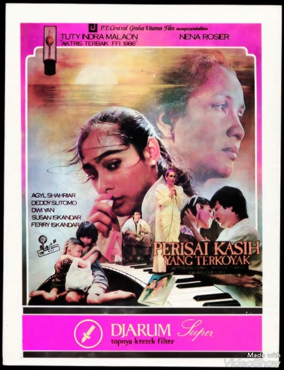 POSTER FILM PERISAI KASIH YANG TERKOYAK