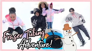 SNOW TUBING ADVENTURES IN COLORADO! | FRASER TUBING HILL