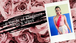 How to style a Saree in 6 ways