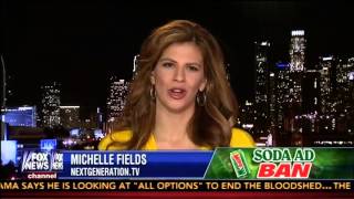 Michelle Fields and Niger Innis Talk Soda Ad Ban For Mountain Dew   Sean Hannity   5 2 13 screenshot 5