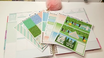 PWM / RIVERSTREETSTICKERS / RECOLLECTIONS SPIRAL PLANNER