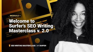 SEO Writing Masterclass - Free Course From Surfer