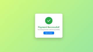 Car Booking website Design Using HTML CSS &I JS | Success page | Part 7 | #DM007