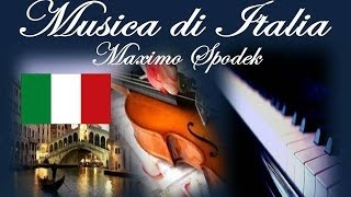 Video thumbnail of "MAXIMO SPODEK, CON TE PARTIRO, PIANO FORTE E ARRANGIAMENTO MUSICALE ROMANTICO STRUMENTALE"