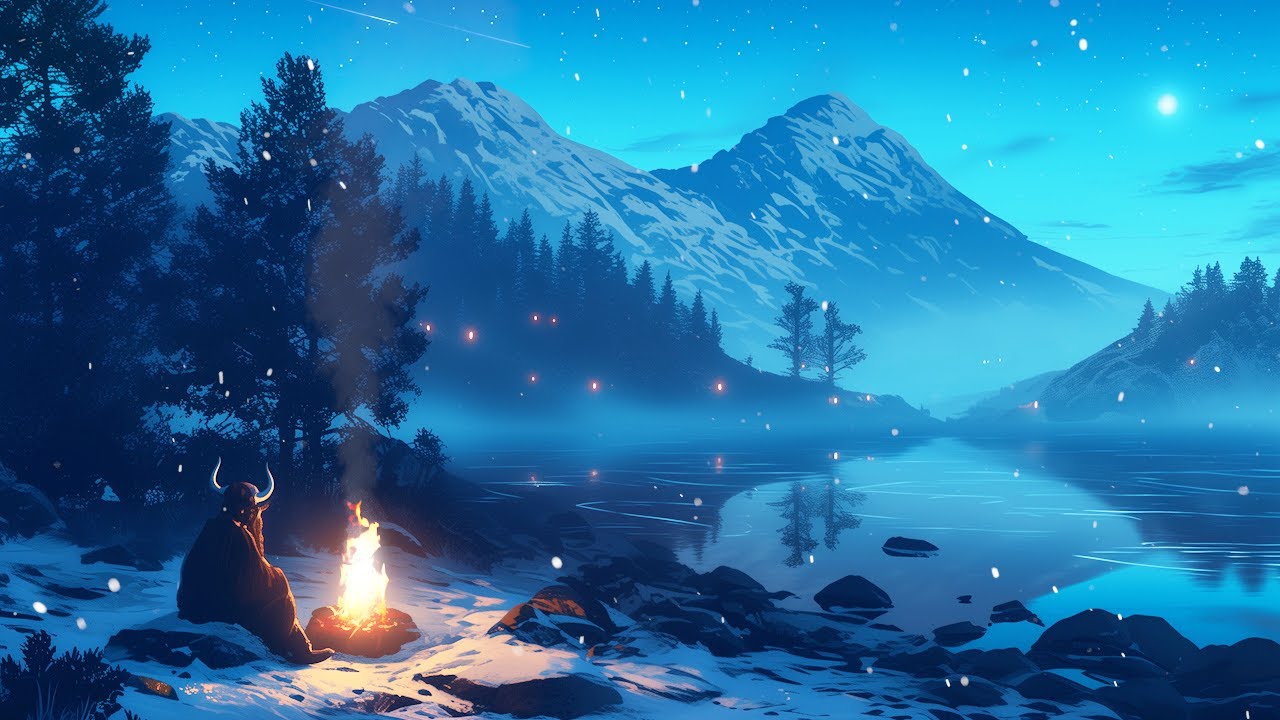 Join the campfire... there is no rush | Medieval Ambience Music