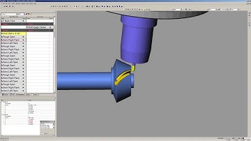 Espritcam Multitasking 9 axis Turnmill