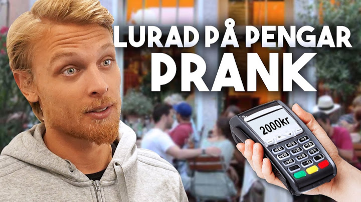PRANK - JONAS LURAD PÅ PENGAR