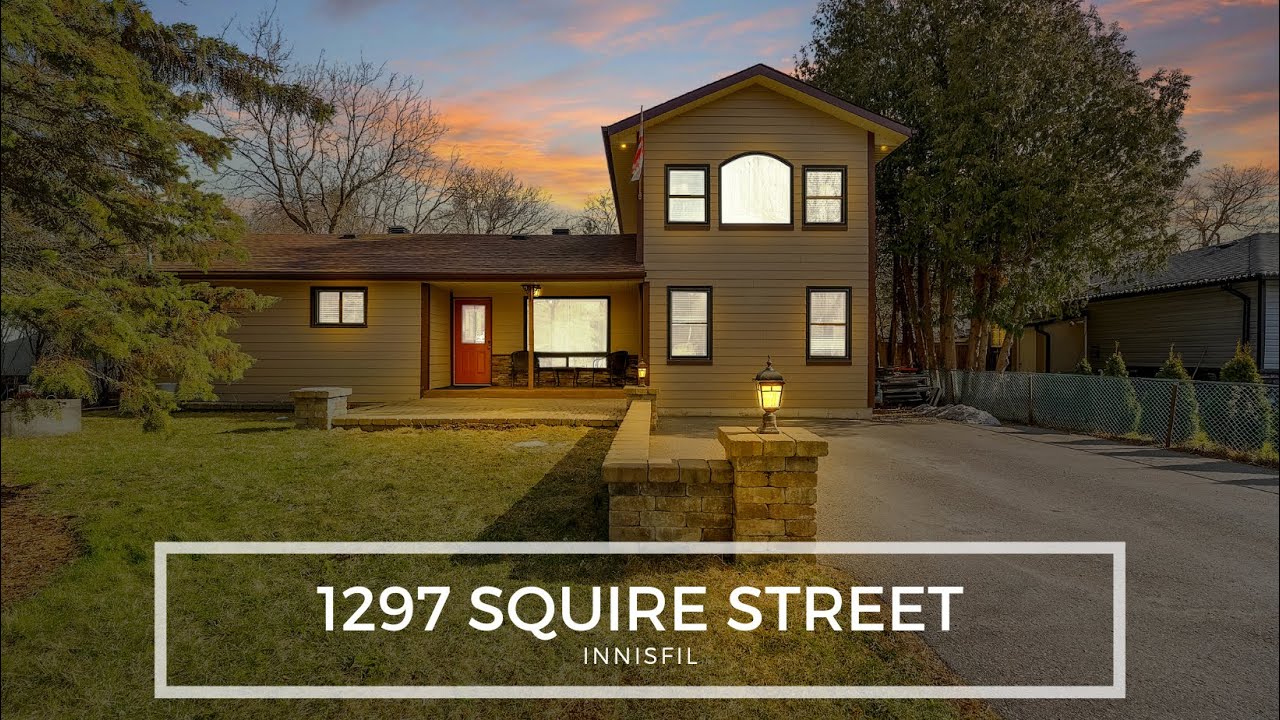 Cinematic Real Estate House Tour 1297 Squire Street Innisfil YouTube