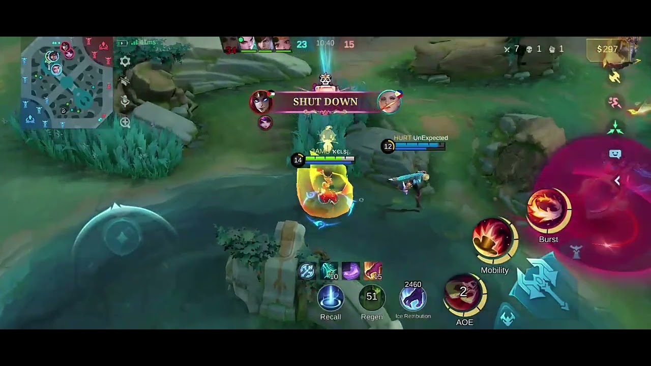 Kulit ng helcurt 💀 Harley gameplay prt3 #mobilelegends #mlbb 