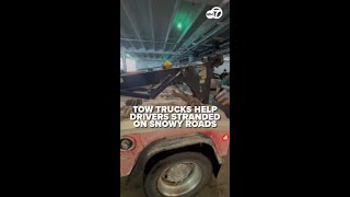 Towers assist stranded DMV drivers on snow-covered roads
