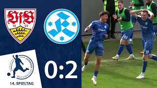 DERBYSIEG für die Blaue | VfB Stuttgart II - SV Stuttgarter Kickers | 14. Spieltag RLSW