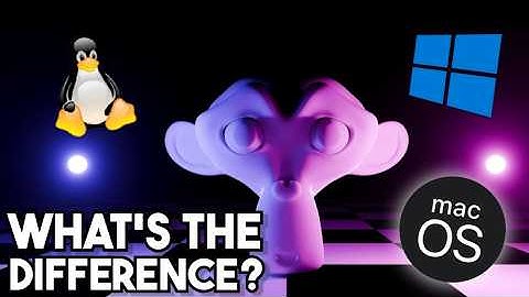 Blender in Win Vs Mac Vs Linux