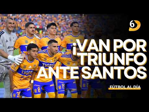 #SoccerDaily | TIGRES GOING FOR THE WIN AGAINST SANTOS!