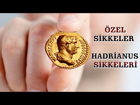 Roma İmparatoru Hadrianus'a Ait Çok Özel Sikkeler! #Hadrianus #roma #sikke #tarih #arkeoloji