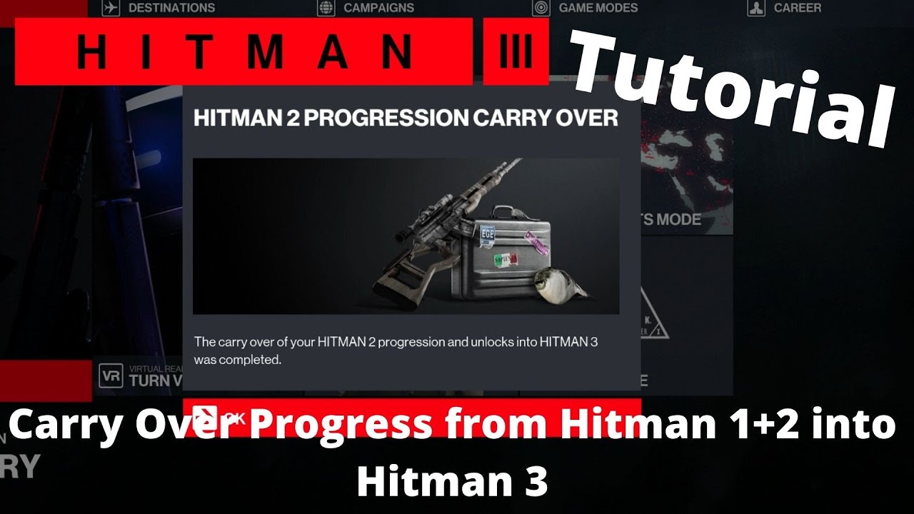 Hitman 3' Progress Guide: How to Carry Over Levels and Stats From Previous  Games