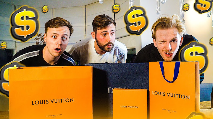 DE BANKZITTERS KOPEN VOOR €2500 AAN CADEAU'S VOOR ELKAAR!
