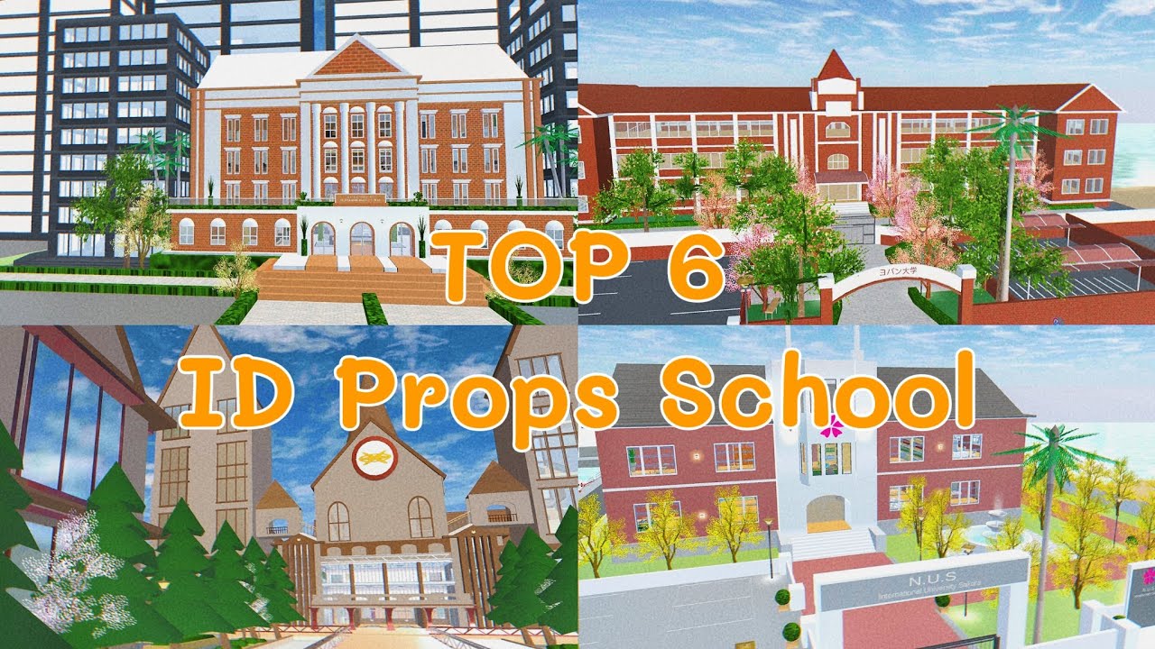 TOP 6 School ID Props ‖ Sakura school simulator - YouTube