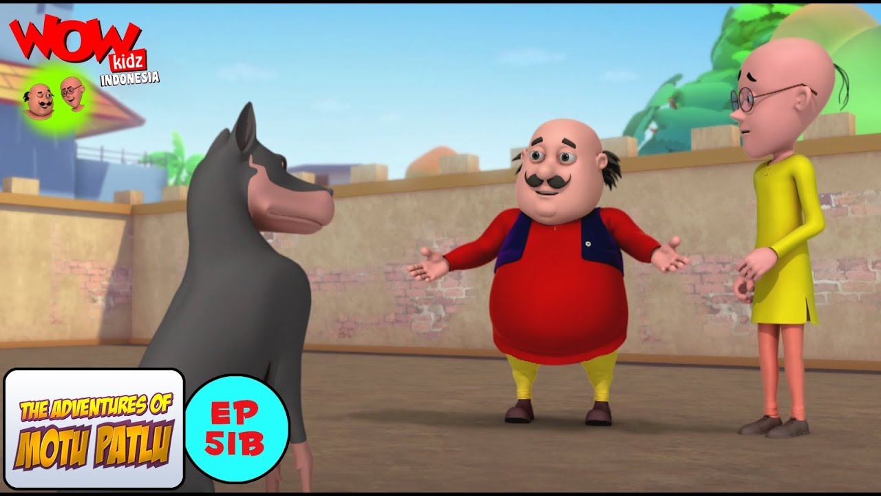 Pusat Latihan Anjing Motu Patlu Motu Patlu Dalam Bahasa Animasi