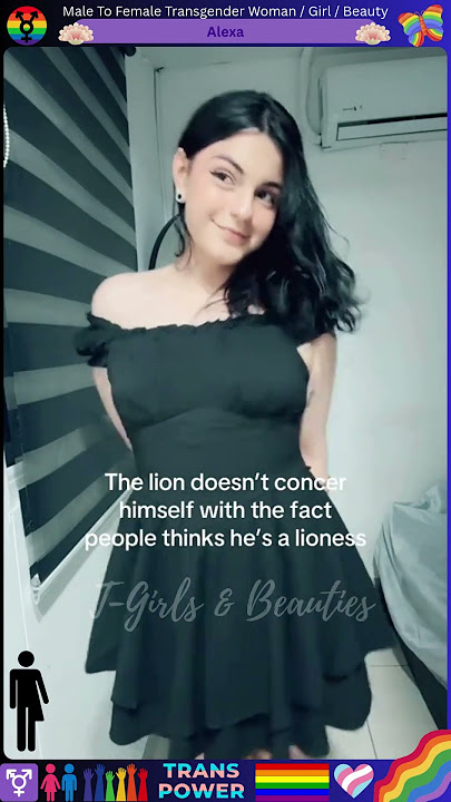 Download lagu Male to Female Transgender Woman -Alexa #viralvideo #shortvideo #transgender #mtf #lgbt #shorts