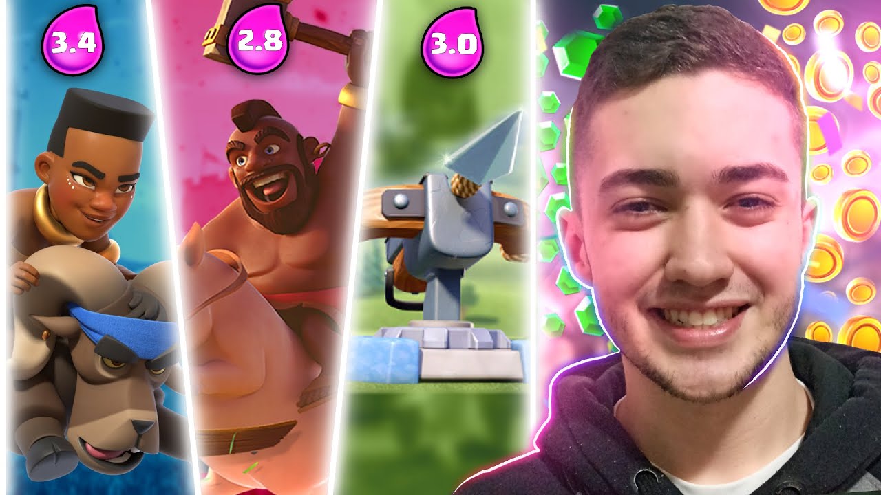 OS DECKS DOS 3 MELHORES JOGADORES DO MUNDO!