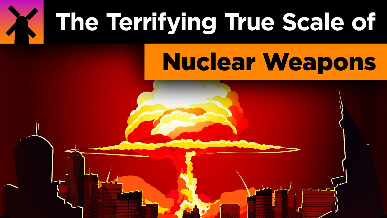 ⁣The Terrifying True Scale of Nuclear Weapons