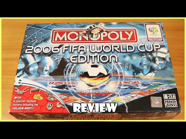 Monopoly Board Football Game Edition Gift- FIFA Football World Cup Specials