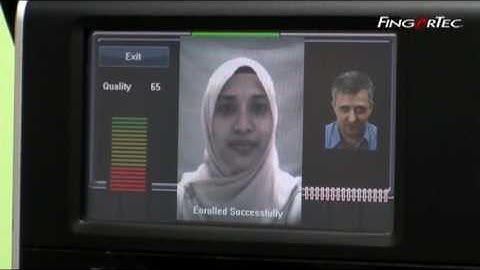 Face ID 2 - Administrator Enrollment Using Face and Fingerprint