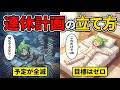 【脳科学】連休前に見て！「何もしないまま最終日…」を防ぐ『長期連休の完全防衛マニュアル』【ずんだもん＆ゆっくり解説】