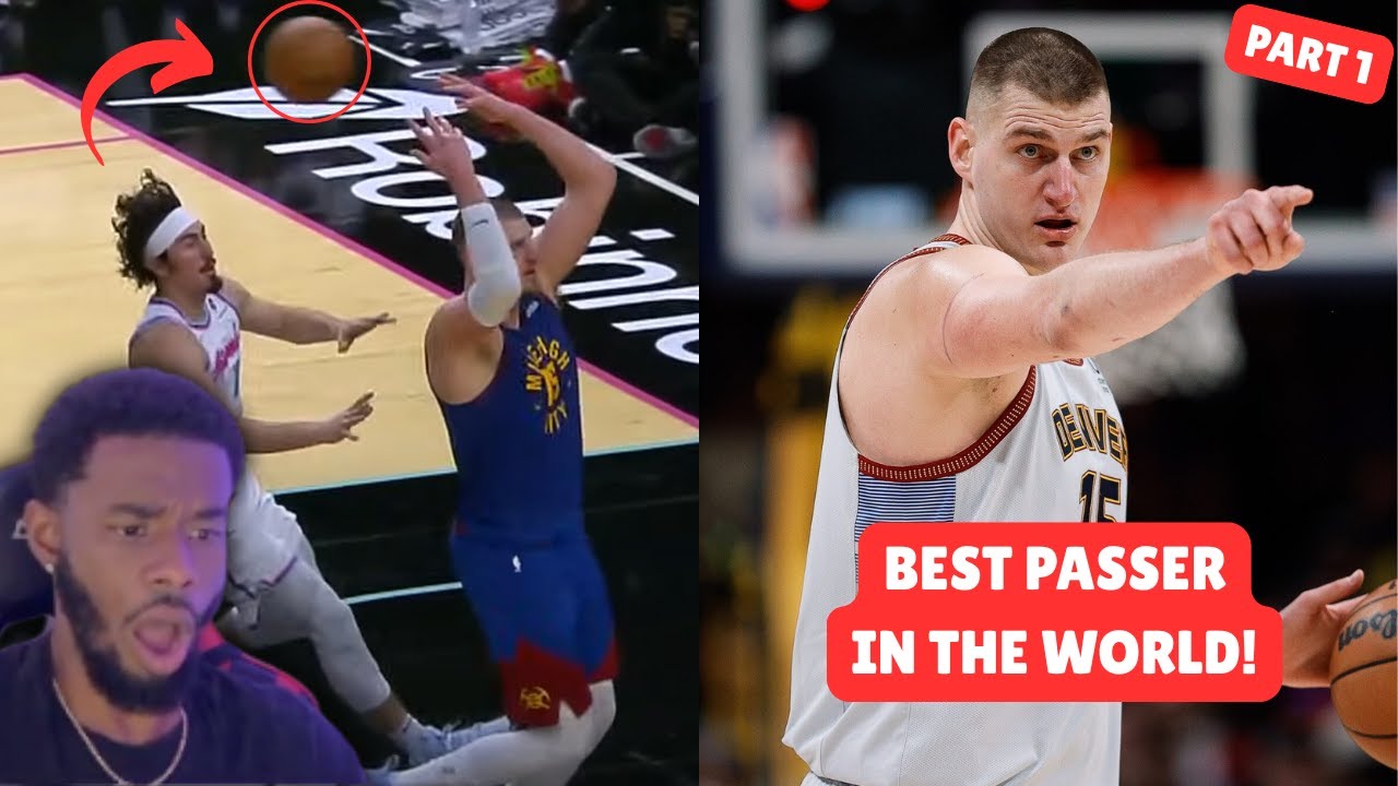 REACTION TO NIKOLA JOKIC BEST PASSING HIGHLIGHTS OF 2024-25 SEASON! (Pt. 1)
